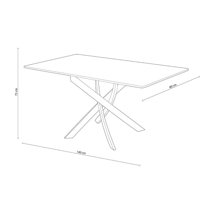 Mesa comedor industrial KITO