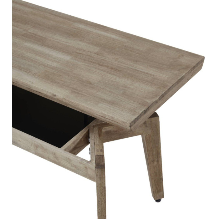 Mesa centro elevable de madera GALIA