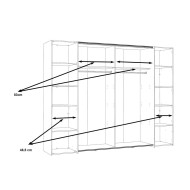 Armario ropero extra grande ARAGON