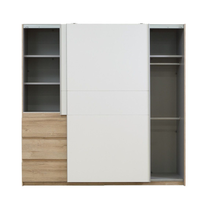 Armario puertas correderas + cajonera COLETTE