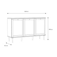Mueble aparador de ratán DEKA Mueble aparador de ratán DEKA