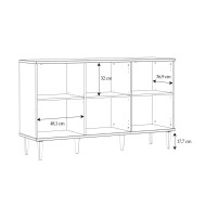 Mueble aparador de ratán DEKA Mueble aparador de ratán DEKA