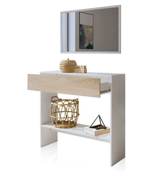 Mueble recibidor con espejo Set