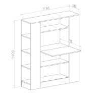 Estantería convertible mesa estudio DARCY