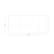 Cabecero de cama polipiel WADE