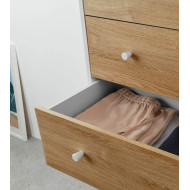 Cómoda dormitorio LEAH 3 cajones