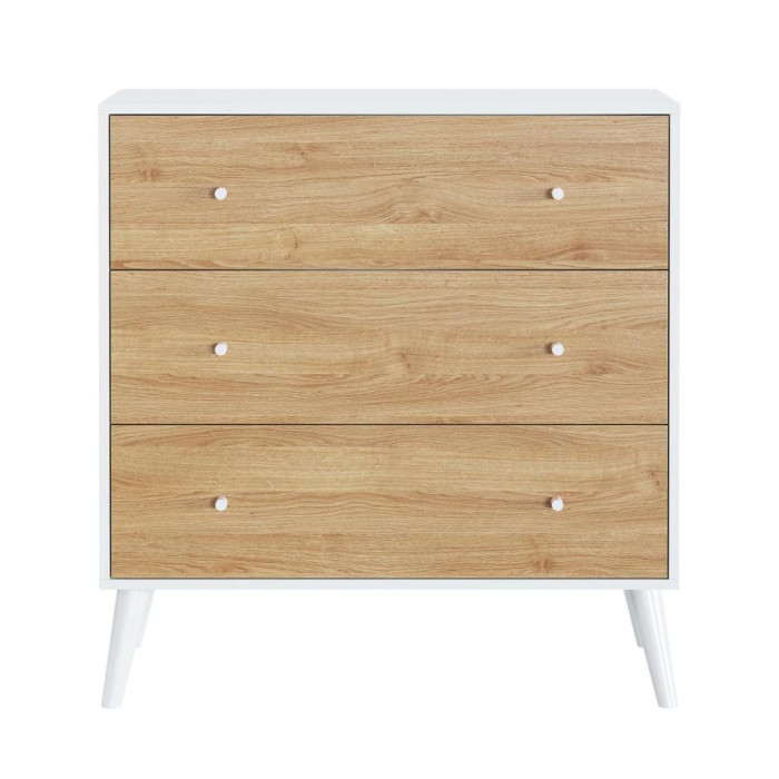 Cómoda dormitorio LEAH 3 cajones