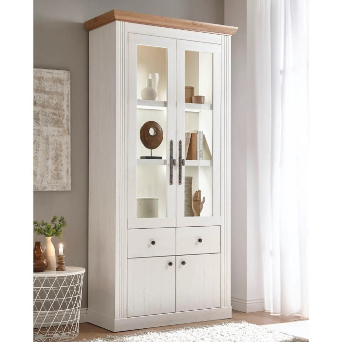 Vitrina doble MARKLE provenzal moderno