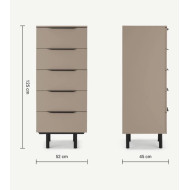 Sinfonier 5 cajones MOCCA