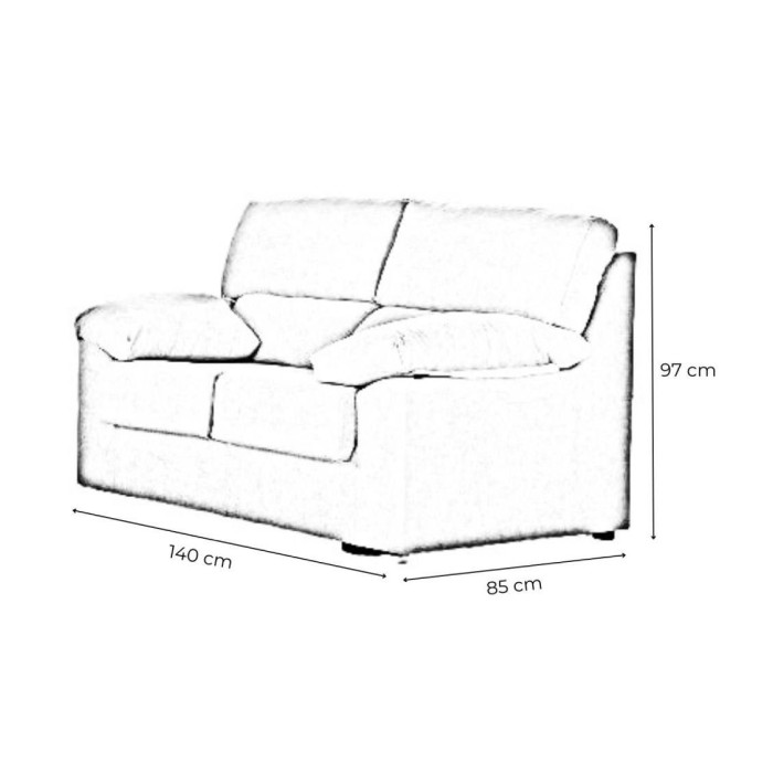 Sofá 2-3 plazas DENVER