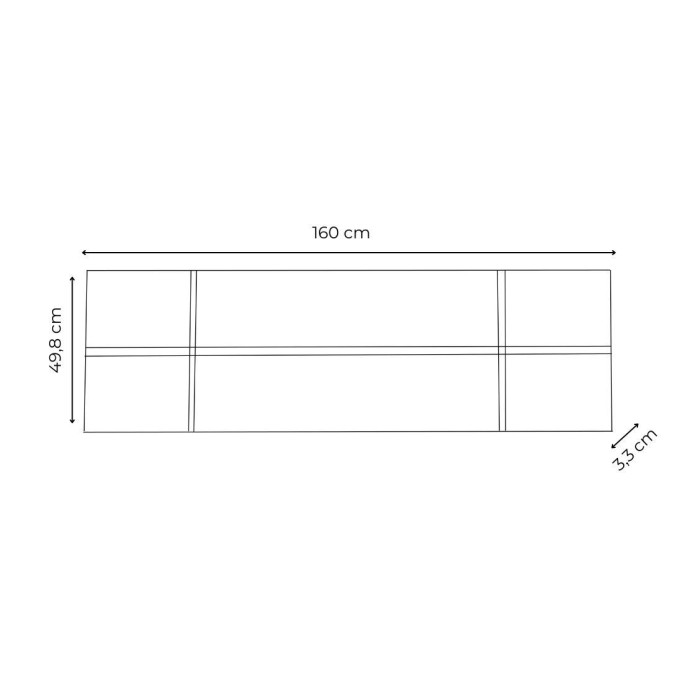 Cabecero cama 160 cm NORA
