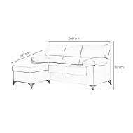 Sofá Chaise Longue reversible HILTON