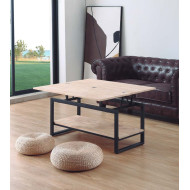 Mesa centro elevable extensible KARL | Cambia Tus Muebles