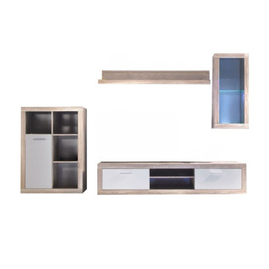 Mueble salón completo GLASGOW Mueble salón completo GLASGOW
