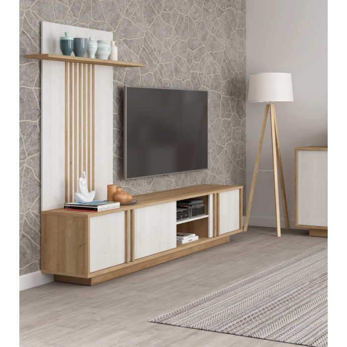 Mueble TV 220 cm SIGRID | Cambia Tus Muebles