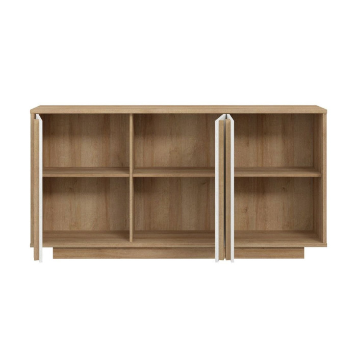 Mueble aparador SIGRID blanco y roble