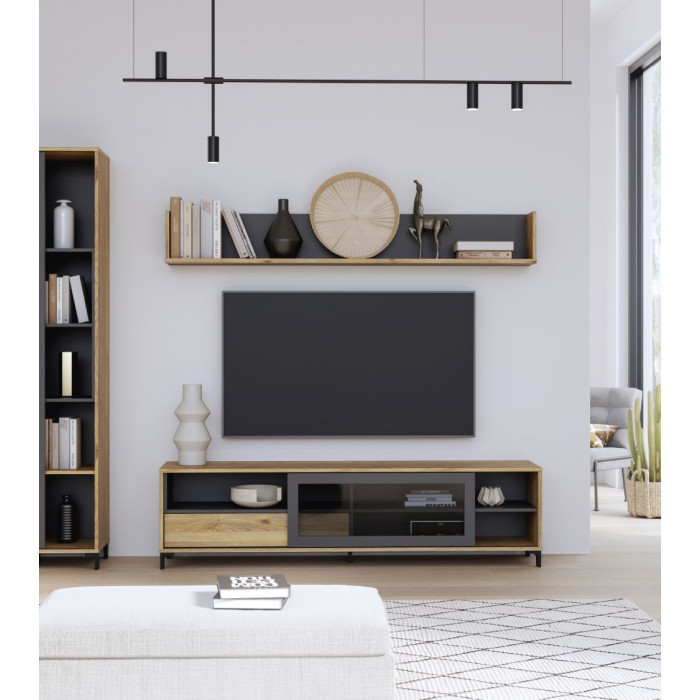 Mueble TV estilo industrial FOLKE