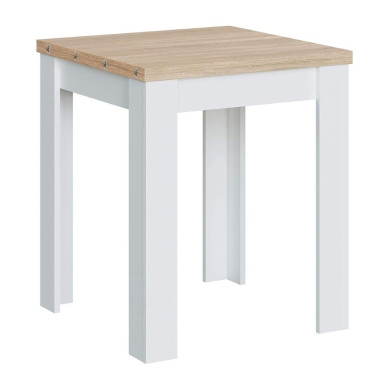 Mesa extensible cuadrada de cocina KATIA