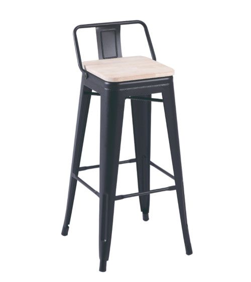 Pack 4 taburetes altos metálicos TOLIX