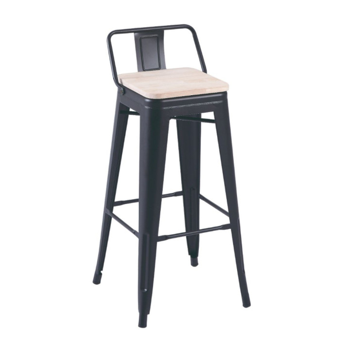 Pack 4 taburetes altos metálicos TOLIX