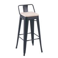 Pack 4 taburetes altos metálicos TOLIX