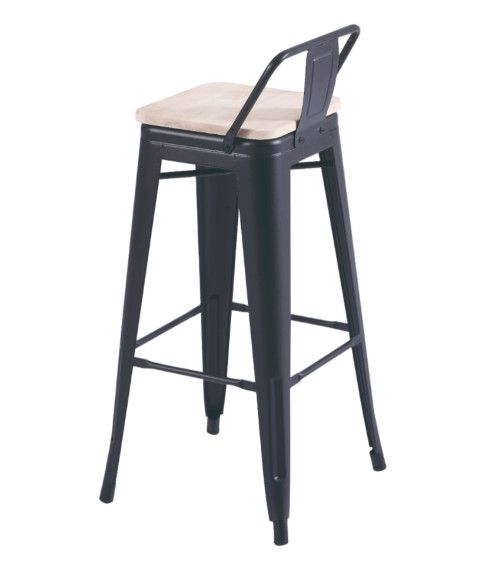 Pack 4 taburetes altos metálicos TOLIX