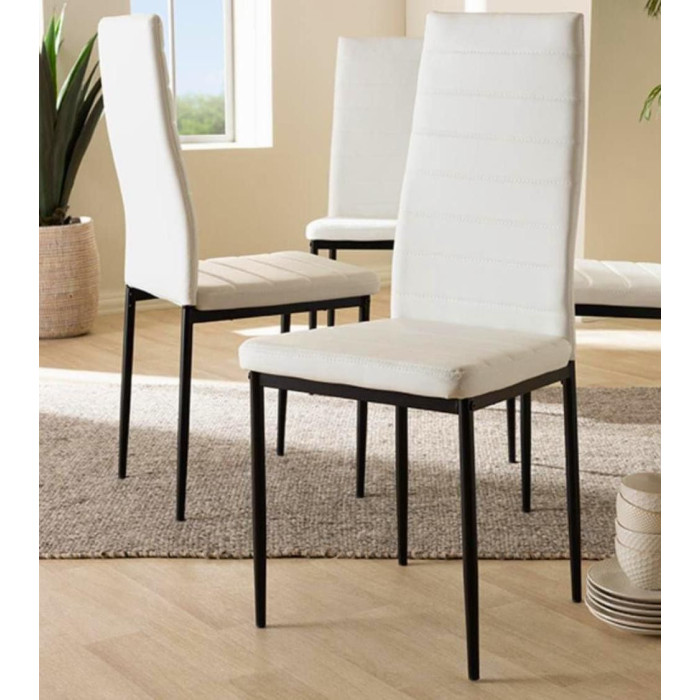 Pack 4 sillas tapizadas LEIDEN