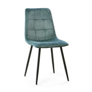 Pack de 4 sillas de comedor de terciopelo ASTRID