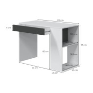 Mesa escritorio reversible CLUB