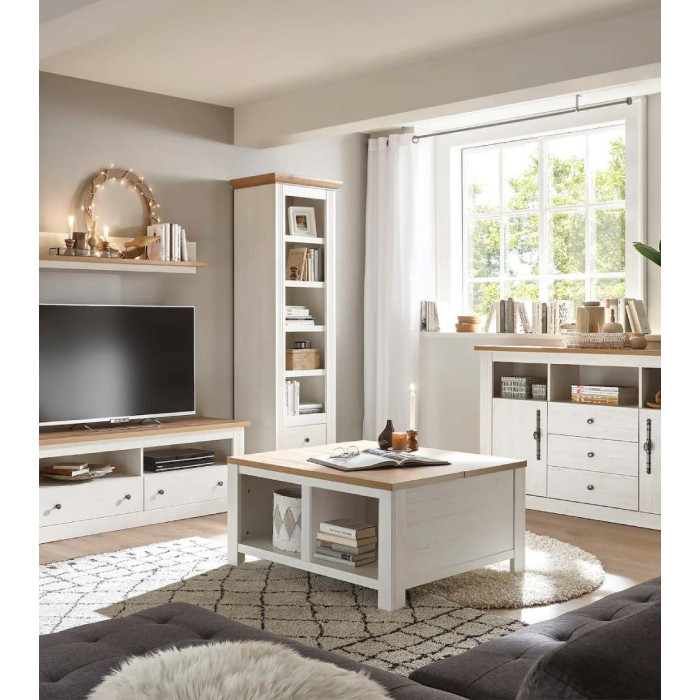 Mesa centro con almacenaje MARKLE