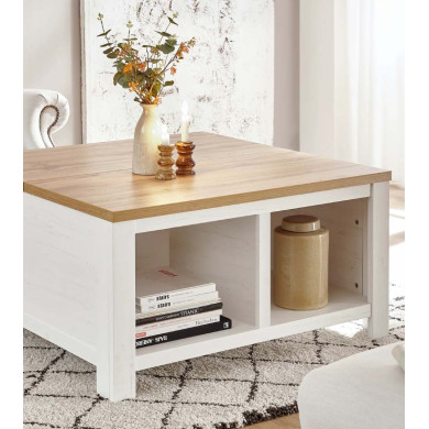 Mesa centro con almacenaje MARKLE Mesa centro con almacenaje MARKLE