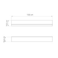 Estante de pared 150 cm MIDDLETON