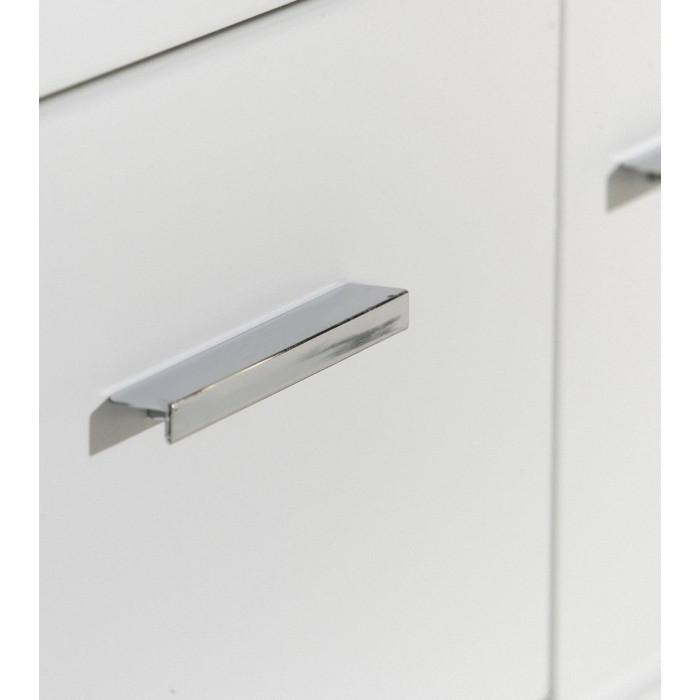 Vitrina de 4 puertas blanca SNOW