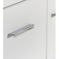 Vitrina de 4 puertas blanca SNOW