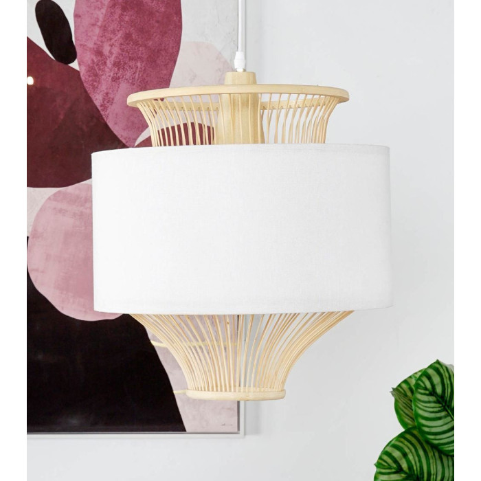 Lámpara de techo de bambú KACEY | Cambia Tus Muebles Lámpara de techo de bambú KACEY | Cambia Tus Muebles