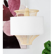 Lámpara de techo de bambú KACEY | Cambia Tus Muebles Lámpara de techo de bambú KACEY | Cambia Tus Muebles