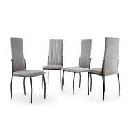 Pack 4 sillas tapizadas TASYA