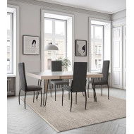 Pack 4 sillas tapizadas TASYA