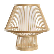 Lámpara de mesa de bambú AGATHA
