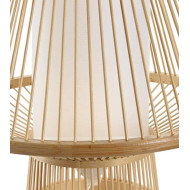 Lámpara de mesa de bambú AGATHA