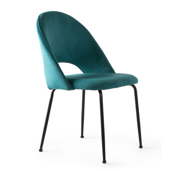 Pack 4 sillas terciopelo CECILE