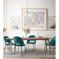 Pack 4 sillas terciopelo CECILE