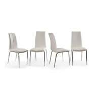 Pack 4 sillas tapizadas INGRID