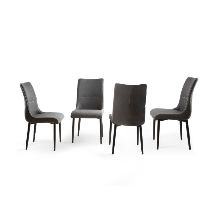 Pack 4 sillas tapizadas MICHELLE