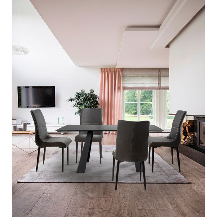 Pack 4 sillas tapizadas MICHELLE