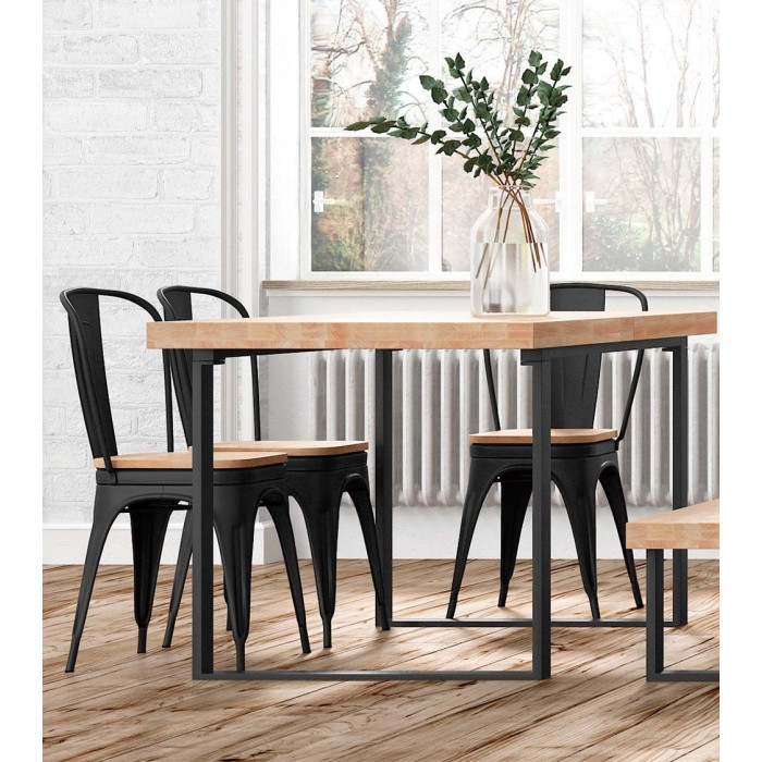 Pack 4 sillas TOLIX de comedor o cocina