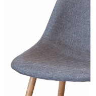 Pack de 4 sillas KOS, estilo nórdico Pack de 4 sillas KOS, estilo nórdico
