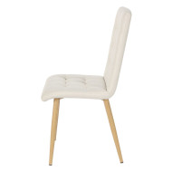 Pack 4 sillas comedor tapizadas FABIA