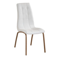 Pack 4 sillas de comedor tapizadas MABEL