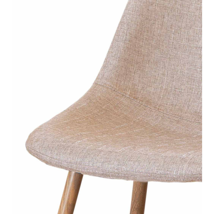 Pack de 4 sillas KOS, estilo nórdico